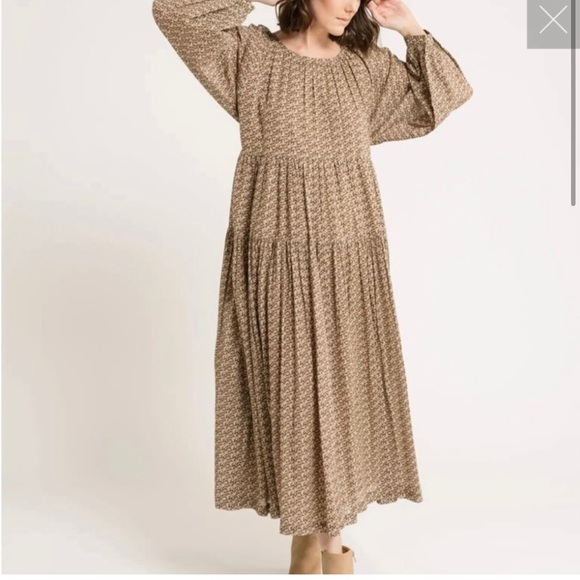 NWOT Laude The Label August Midi Dres - Picture 6 of 10